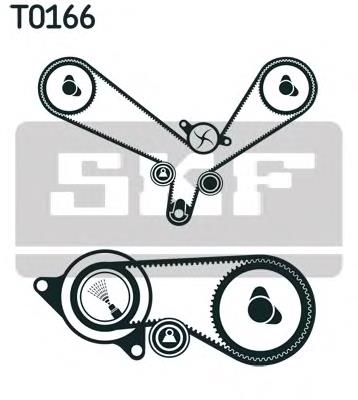 Compre 059198119A VAG Correia do mecanismo de distribuição de gás, kit
