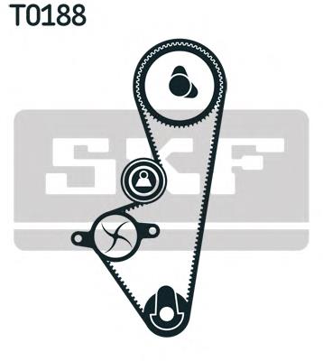 VKMA03253 SKF Correia do mecanismo de distribuição de gás, kit