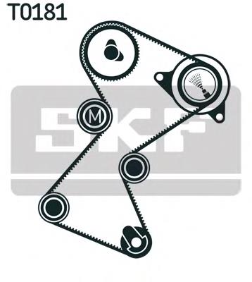 8660001604 Renault (RVI) Correia do mecanismo de distribuição de gás, kit