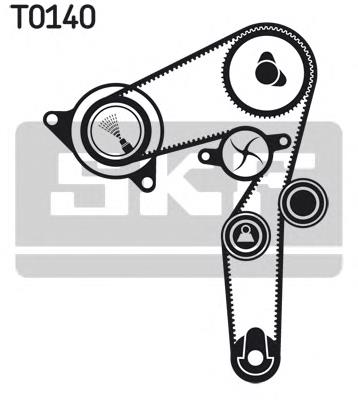 Compre KD102 Dolz Correia do mecanismo de distribuição de gás, kit