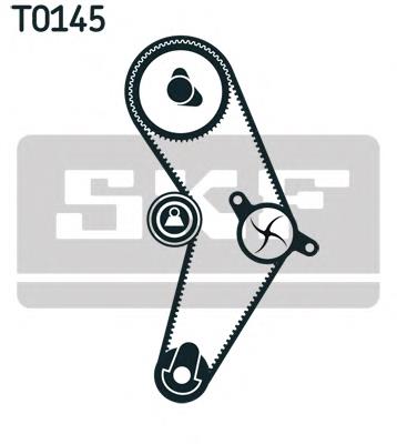 VKMA06003 SKF Correia do mecanismo de distribuição de gás, kit