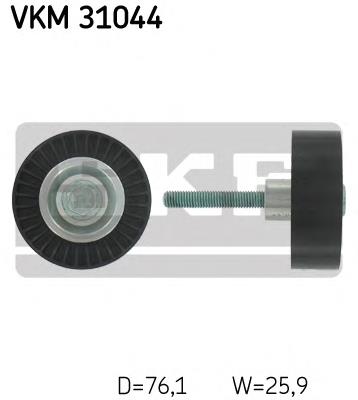 Rolo parasita da correia de transmissão VKM31044 SKF