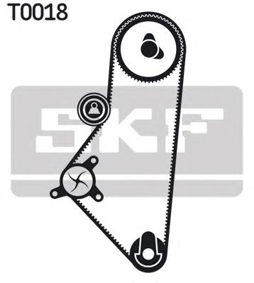 Compre 83106 Peugeot/Citroen Correia do mecanismo de distribuição de gás, kit