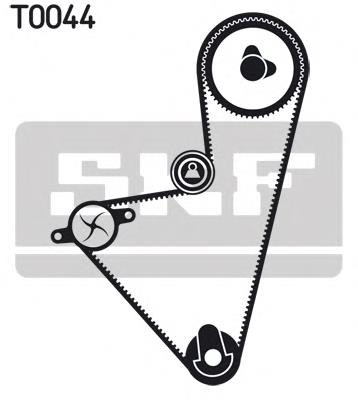 0831Q4 Peugeot/Citroen Correia do mecanismo de distribuição de gás, kit