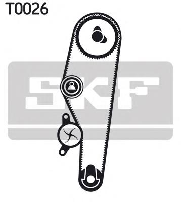 Correia do mecanismo de distribuição de gás, kit para Seat Ibiza I 021A