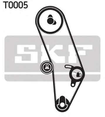 KT1001 Optibelt Correia do mecanismo de distribuição de gás, kit