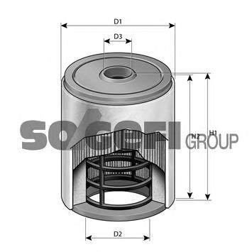 FA1074 Bremsi Filtro de ar