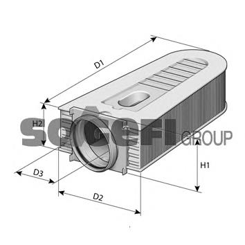 Filtro de ar UFI 30B1000 preço, a partir de 24,89 USD