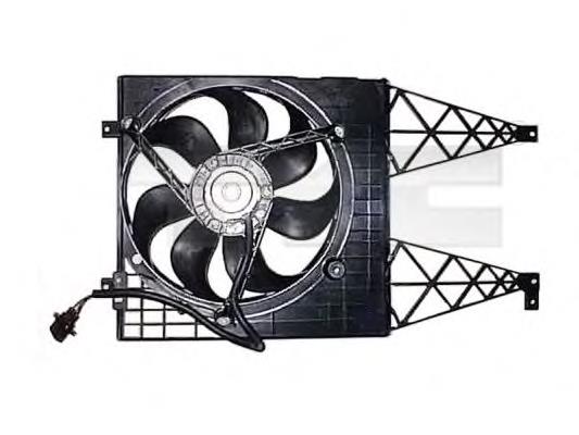 Compre 1J0121207LB41 VAG Difusor do radiador de esfriamento, montado com motor e roda de aletas