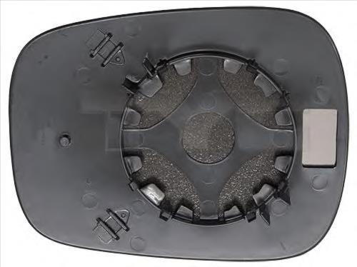 Elemento espelhado do espelho de retrovisão 7701048400 Renault (RVI)