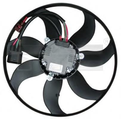 CFF187001S Mahle Original Ventilador elétrico de esfriamento montado (motor + roda de aletas) esquerdo