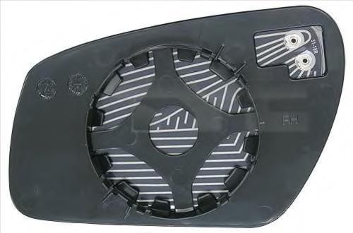 Elemento espelhado do espelho de retrovisão direito 1379776 Ford