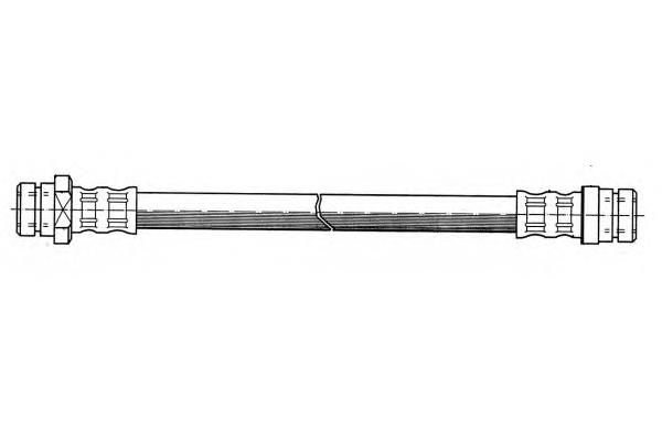 Mangueira do freio dianteira 520272 Maxgear