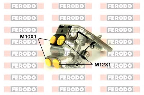 Regulador de pressão dos freios (regulador das forças de frenagem) R61016 Brembo