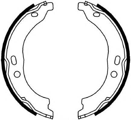 Sapatas do freio de estacionamento Peugeot/Citroen 00004241N5 preço, a partir de 33,73 USD