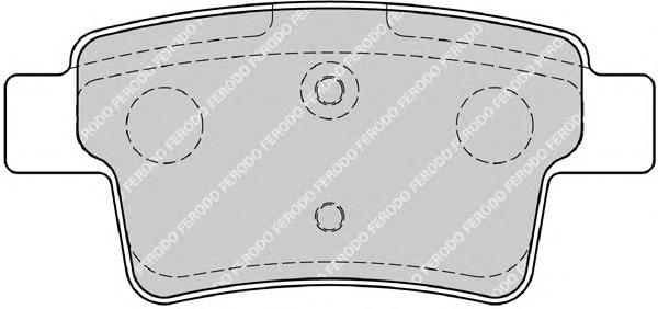 Compre 1647873780 Peugeot/Citroen Sapatas do freio traseiras de disco