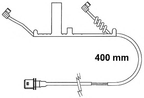 Sensor traseiro de desgaste das sapatas do freio Diesel Technic 695172 preço, a partir de 26,59 USD