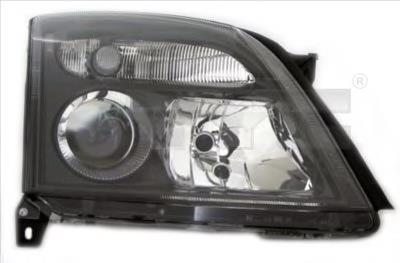 Luz direita 15619200 Opel