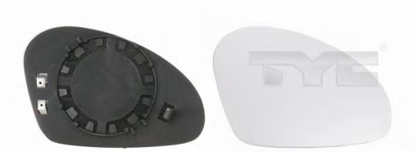 Compre 6L1857521A VAG Elemento espelhado do espelho de retrovisão esquerdo