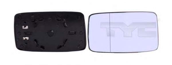 Compre 6K1857521Q VAG Elemento espelhado do espelho de retrovisão esquerdo