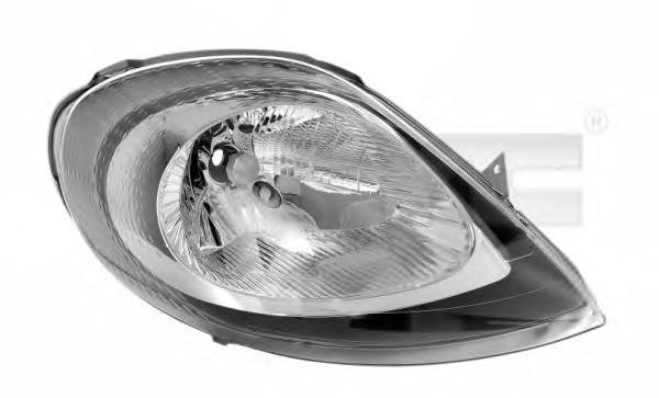Luz esquerda 91165719 Opel