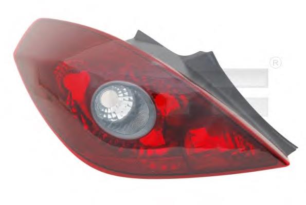 Lanterna traseira esquerda Opel 93189401