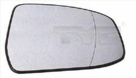 Elemento espelhado do espelho de retrovisão esquerdo Ford CM5Z17K707H
