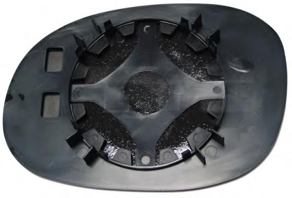Elemento espelhado do espelho de retrovisão esquerdo Peugeot/Citroen 8151CE