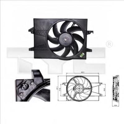 Difusor do radiador de esfriamento, montado com motor e roda de aletas Ford 2S6H8C607DE preço, a partir de 71,63 USD
