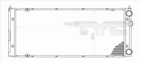 Radiador de esfriamento de motor Nissens 65237 preço, a partir de 11,37 USD