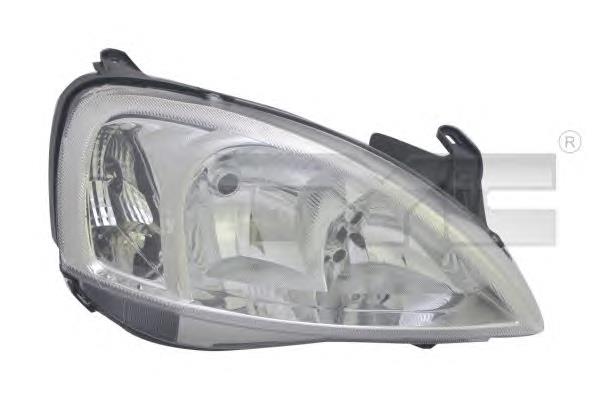 Luz direita 1216160 Opel