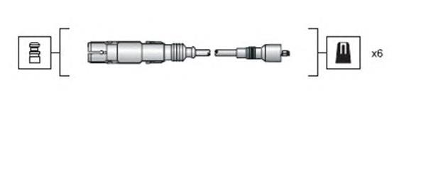 Fios de alta voltagem, kit VAG 078905532A preço, a partir de 86,43 USD