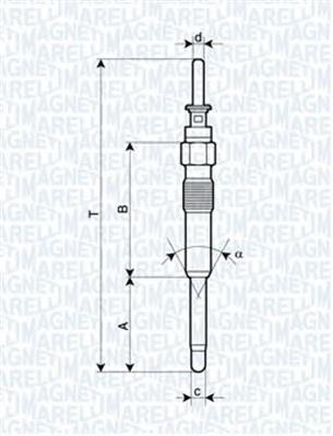 Vela de incandescência DP32 NGK