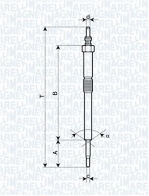 Vela de incandescência Honda 12291RL0G01
