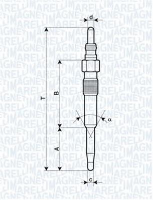 Vela de incandescência VAG 266001BE0 preço, a partir de 11,21 USD