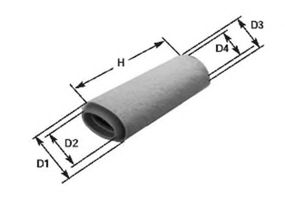 152071758580 Magneti Marelli Filtro de ar