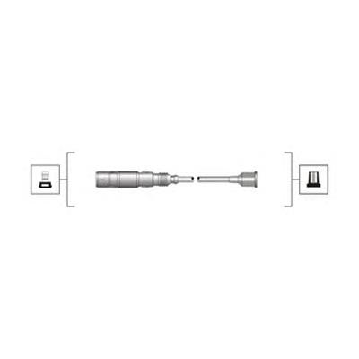 Compre 942 NGK Fios de alta voltagem, kit