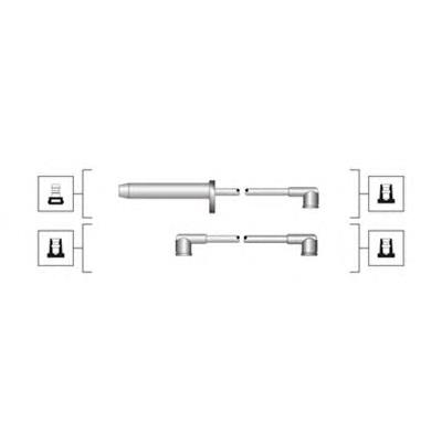 85710 FAE Fios de alta voltagem, kit