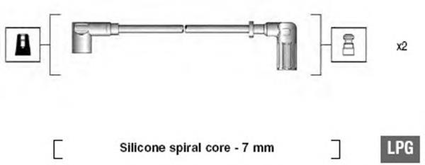 85290 FAE Fios de alta voltagem, kit