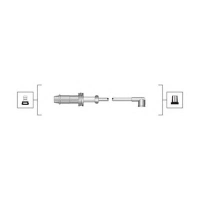 Fios de alta voltagem, kit FAE 85600