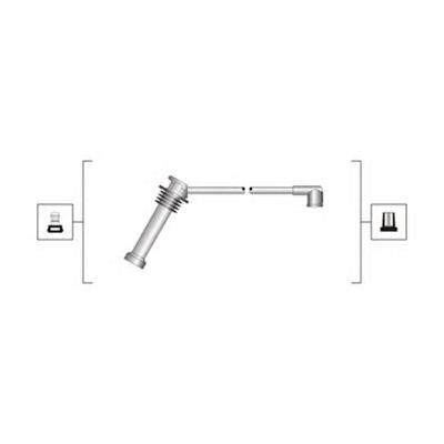 Compre 346104 VALEO Fios de alta voltagem, kit