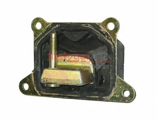 Coxim (suporte) direito dianteiro de motor Metalcaucho 02494