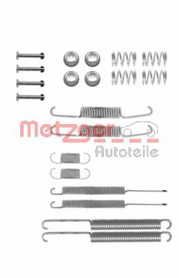  Kit de montagem das sapatas traseiras de tambor Volkswagen Caddy I pick-up (14) (1979 - 1996) I