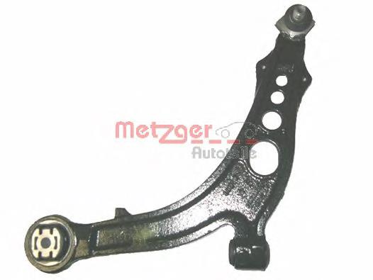 51839219 Fiat/Alfa/Lancia Braço oscilante inferior esquerdo de suspensão dianteira