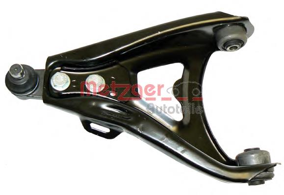 Braço oscilante inferior esquerdo de suspensão dianteira 7700425724 Renault (RVI)