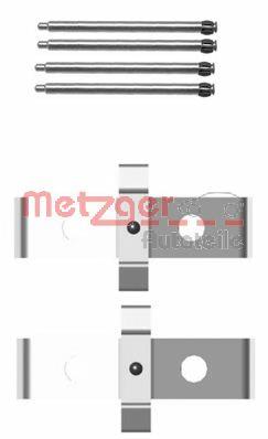 Kit de molas de fixação de sapatas de disco dianteiras Peugeot/Citroen 4427C0