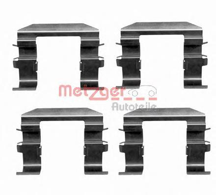 581440Z000 Hyundai/Kia Kit de molas de fixação de sapatas de disco dianteiras