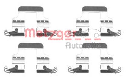 Kit de reparação das sapatas do freio 8K0615231 VAG
