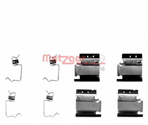 Kit de molas de fixação de sapatas de disco dianteiras Renault (RVI) 410606463R preço, a partir de 7,32 USD