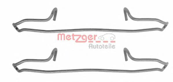 410843J426 Nissan/Infiniti Kit de molas de fixação de sapatas de disco dianteiras